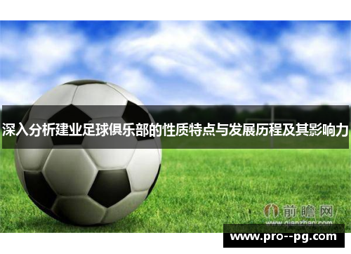 深入分析建业足球俱乐部的性质特点与发展历程及其影响力 深入分析建业足球俱乐部的性质特点与发展历程及其影响力