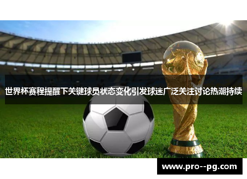 世界杯赛程提醒下关键球员状态变化引发球迷广泛关注讨论热潮持续