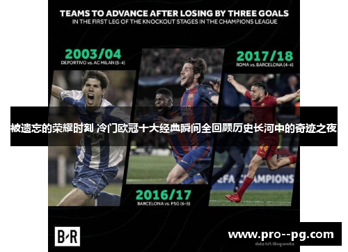 被遗忘的荣耀时刻 冷门欧冠十大经典瞬间全回顾历史长河中的奇迹之夜