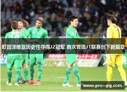 町田泽维亚历史性夺得J2冠军 首次晋级J1联赛创下新篇章